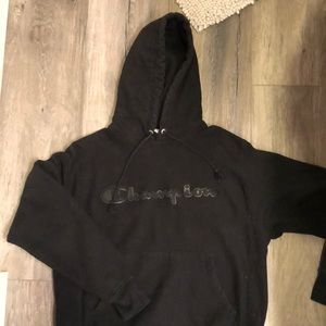Black Champion reverse weve hoodie